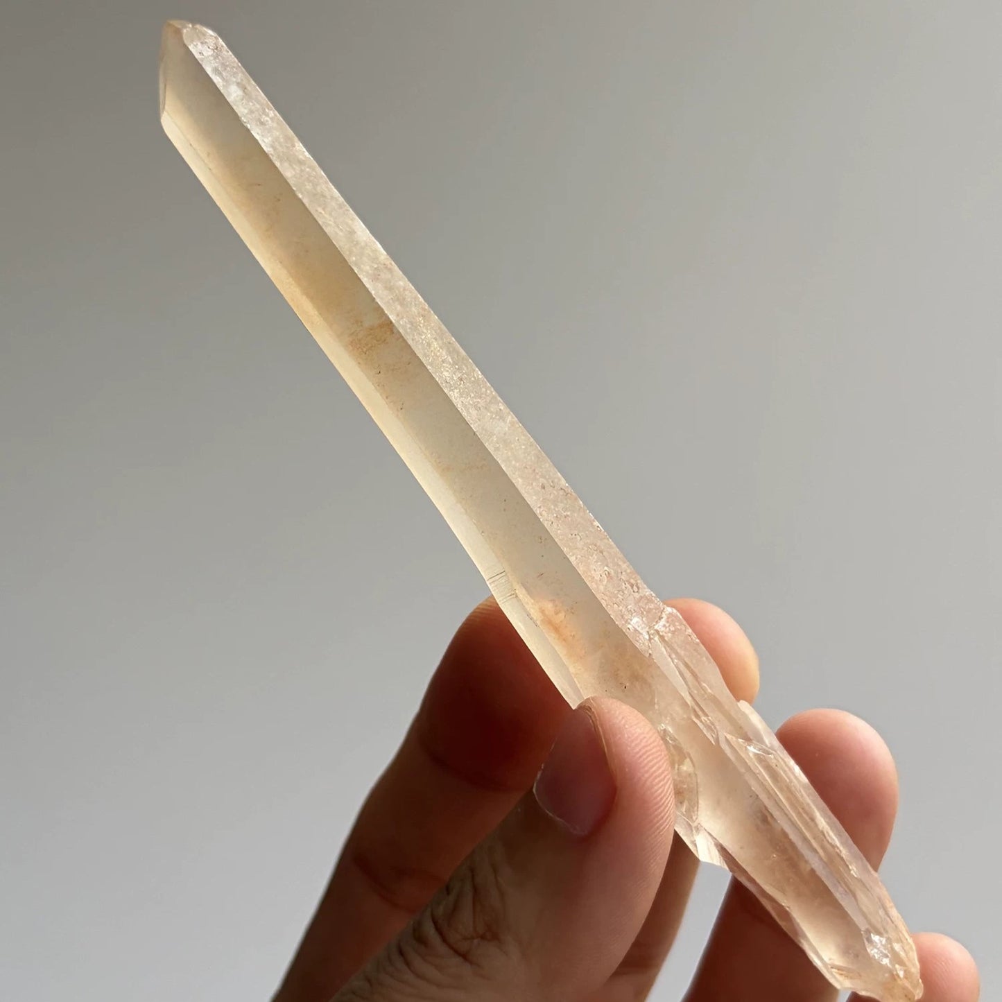 Lemurian Quartz Laser Wand — Blade Form