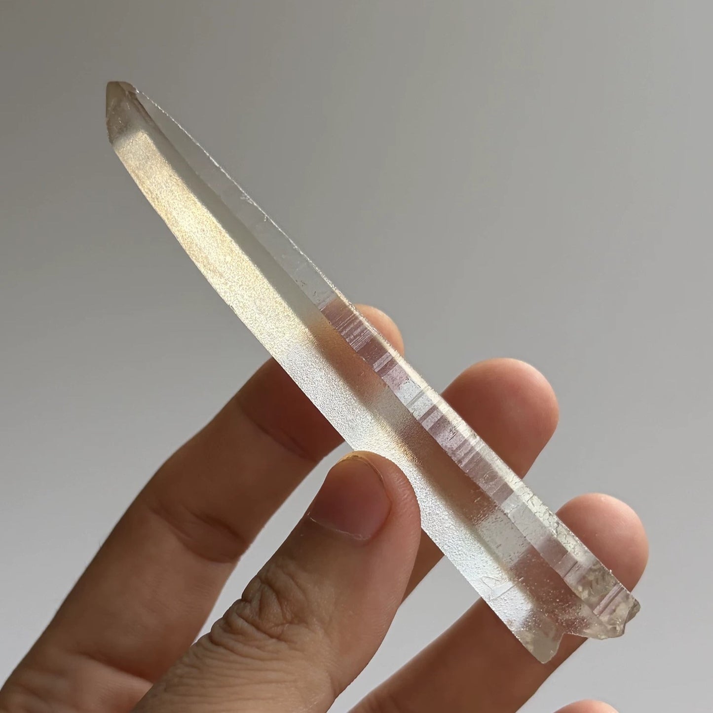 Lemurian Quartz Laser Wand — Blade Form