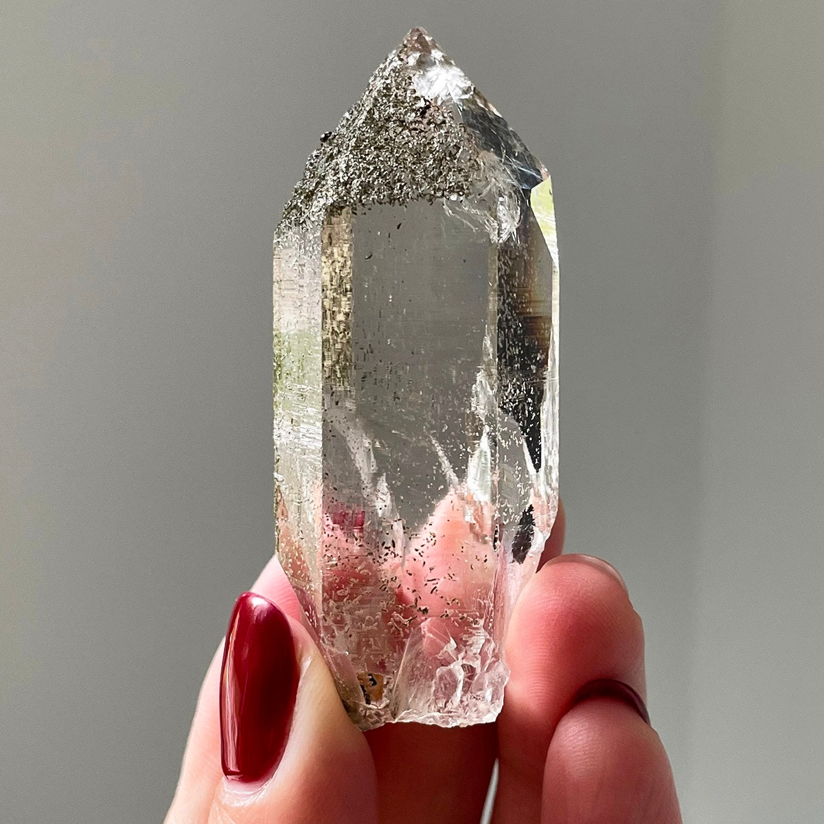 Himalayan Green Chlorite Quartz Point