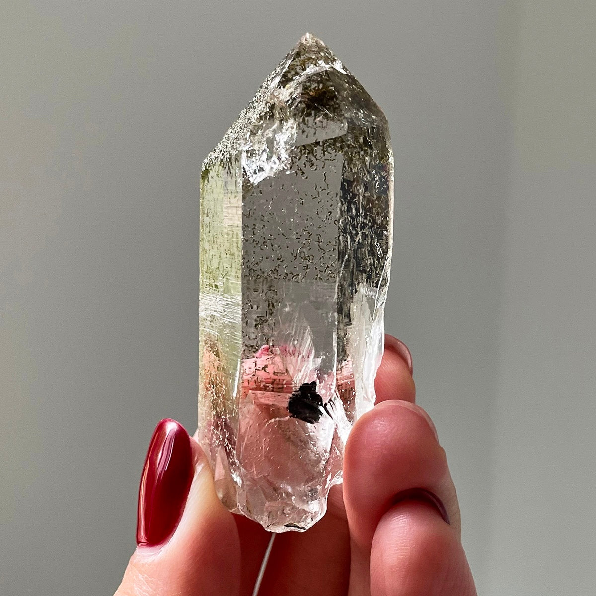 Himalayan Green Chlorite Quartz Point